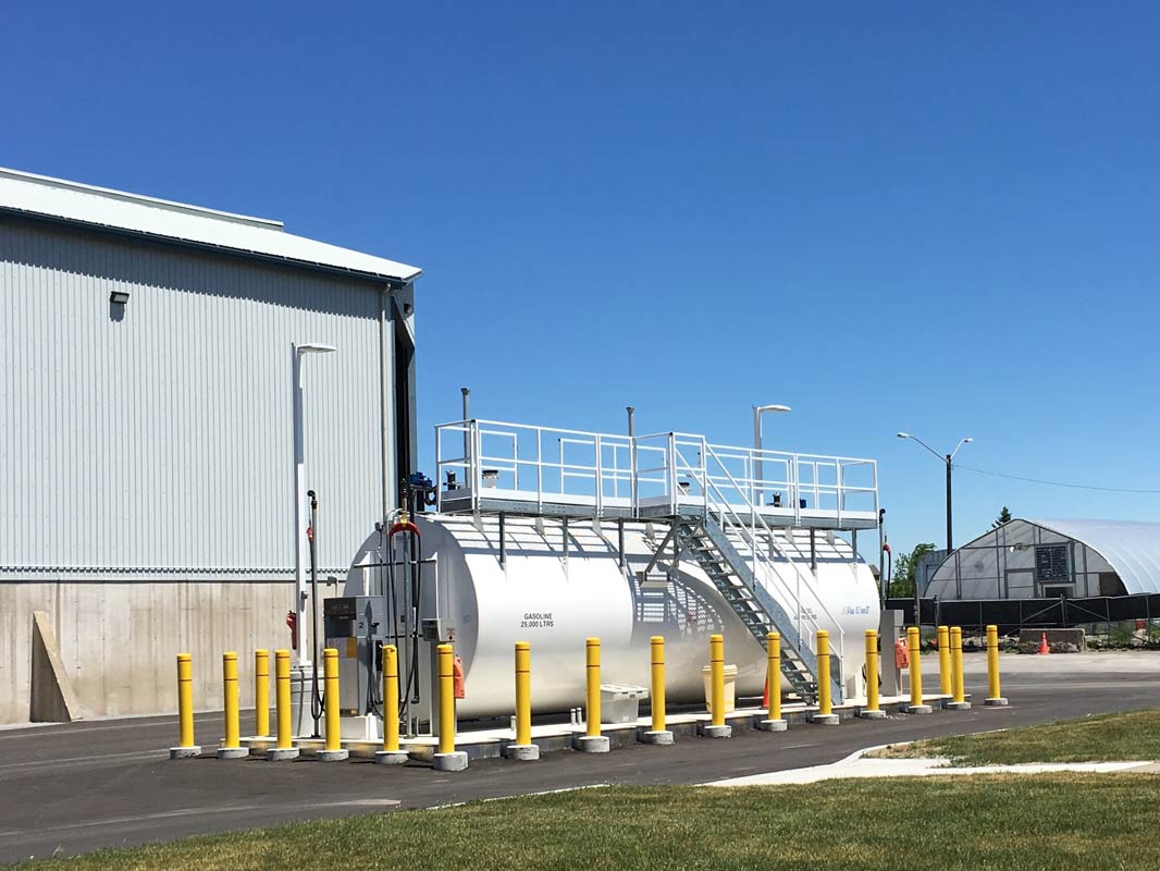 York Region Southwest District Road Maintenance Facility Winter Storage